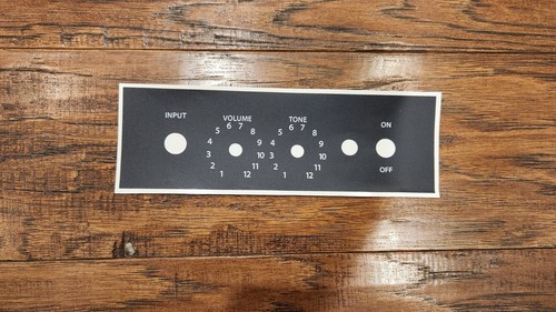 Fender pro faceplate - jr,
