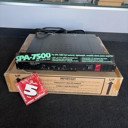 Amplificatore fender spa 7500 - amplificatore,