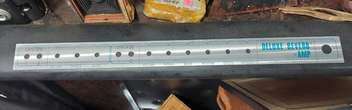 Fender silver face deluxe - silver,