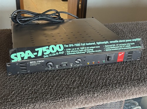 Amplificatore fender spa 7500 - amplificatore, spa-7500