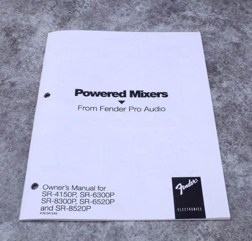 Fender mixers pro audio - fender,